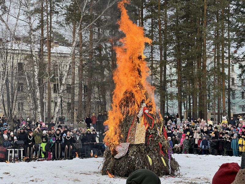 Железногорск отметил Масленицу.