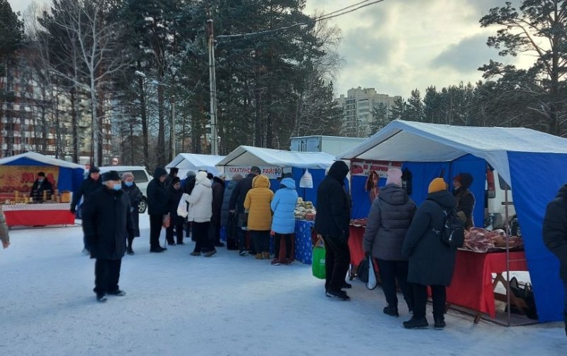 Утверждён график проведения продовольственных ярмарок в Железногорске на 2024 год.