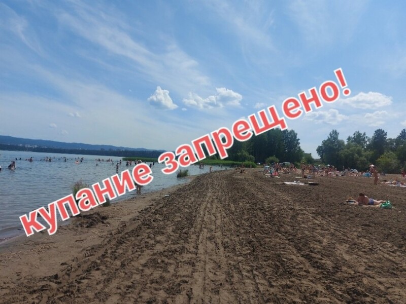 Купание в городском озере запрещено!.