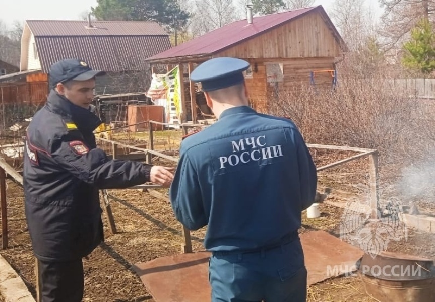 В Железногорске продолжаются противопожарные рейды.